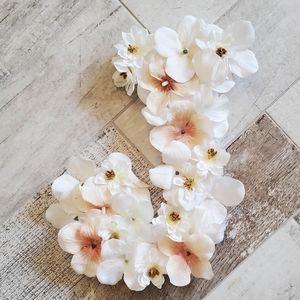 J Floral Flower Letter ABC Wall Decor Baby Shower